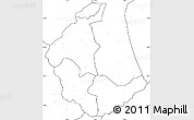 Blank Simple Map of Kaluluma, no labels