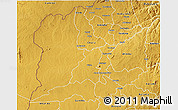 Physical 3D Map of Kaomba