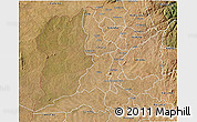 Satellite 3D Map of Kaomba