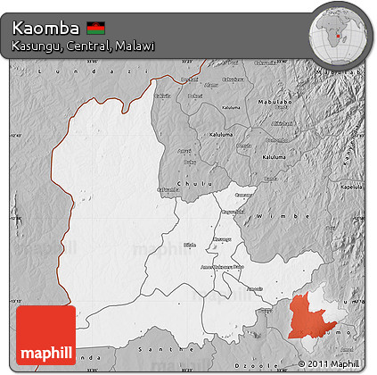 Gray Map of Kaomba