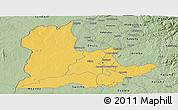 Savanna Style Panoramic Map of Kaomba