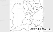 Blank Simple Map of Kaomba