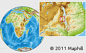 Physical Location Map of Kapelula, highlighted parent region