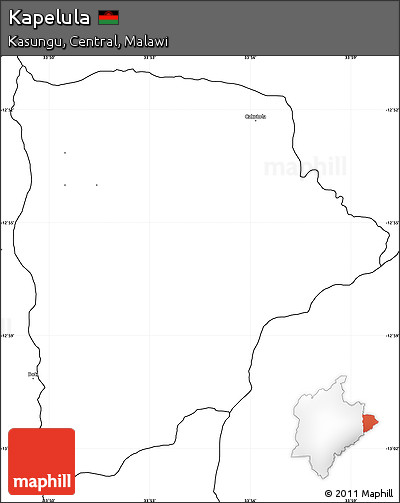 Blank Simple Map of Kapelula