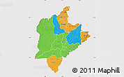Political Map of Kasungu, cropped outside