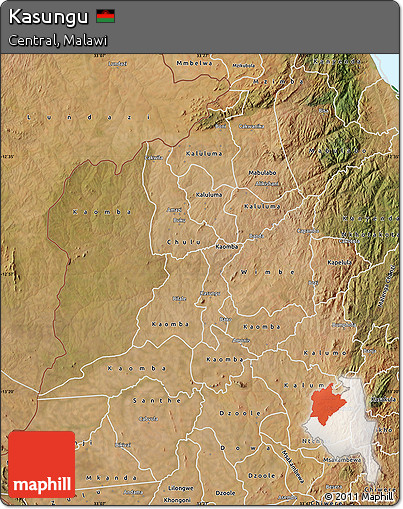 Satellite Map of Kasungu