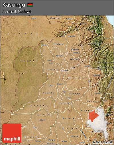 Satellite Map of Kasungu