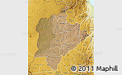 Satellite Map of Kasungu, physical outside