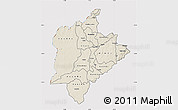 Shaded Relief Map of Kasungu, cropped outside