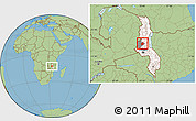 Savanna Style Location Map of Wimbe, highlighted country, highlighted parent region