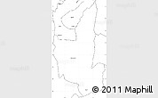 Blank Simple Map of Chadza