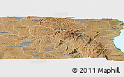 Satellite Panoramic Map of Mazengera