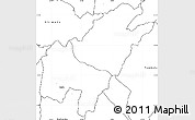 Blank Simple Map of Mazengera