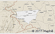 Classic Style 3D Map of Zulu