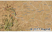 Satellite 3D Map of Zulu