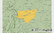 Savanna Style Map of Zulu
