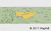 Savanna Style Panoramic Map of Zulu