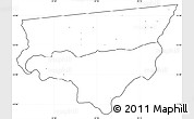 Blank Simple Map of Zulu, cropped outside, no labels