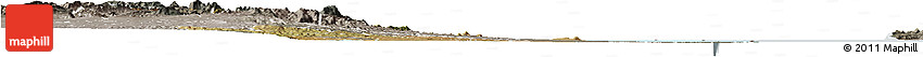 Satellite Horizon Map of Nkhotakota, semi-desaturated