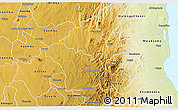 Physical 3D Map of Kalumo