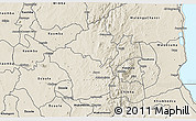 Shaded Relief 3D Map of Kalumo