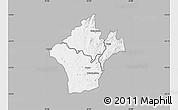 Gray Map of Kalumo, single color outside