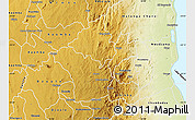 Physical Map of Kalumo