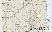 Shaded Relief Map of Kalumo