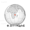 Outline Map of Kalumo