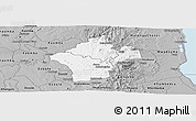 Gray Panoramic Map of Kalumo