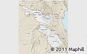 Classic Style 3D Map of Chitipa