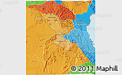 Political Shades 3D Map of Chitipa