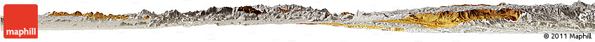 Physical Horizon Map of Chitipa, lighten, semi-desaturated