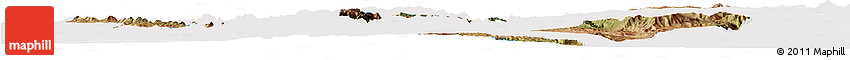 Satellite Horizon Map of Chitipa, cropped outside