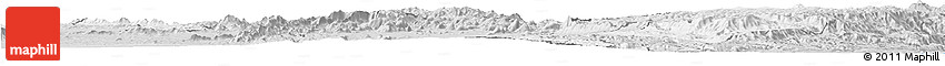 Silver Style Horizon Map of Chitipa