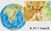 Physical Location Map of Chitipa, highlighted parent region