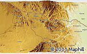 Physical 3D Map of Mwabulambya