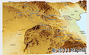 Physical Panoramic Map of Chitipa