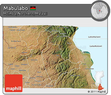 Satellite 3D Map of Mabulabo