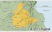 Savanna Style 3D Map of Mabulabo