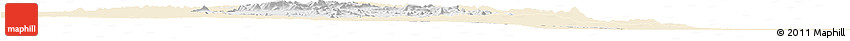 Classic Style Horizon Map of Mabulabo, single color outside