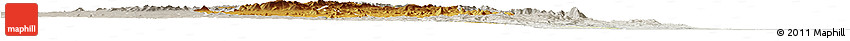 Physical Horizon Map of Mabulabo, lighten, semi-desaturated