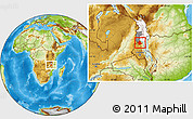 Physical Location Map of Mabulabo, highlighted parent region, highlighted grandparent region