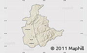 Shaded Relief Map of Mabulabo, cropped outside