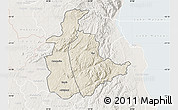 Shaded Relief Map of Mabulabo, lighten