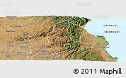 Satellite Panoramic Map of Mabulabo