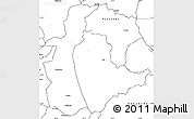Blank Simple Map of Mabulabo