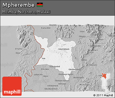 Gray 3D Map of Mpherembe