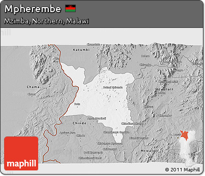 Gray 3D Map of Mpherembe