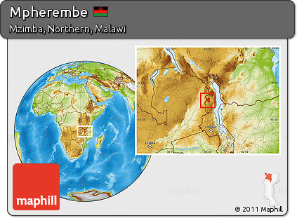 Physical Location Map of Mpherembe